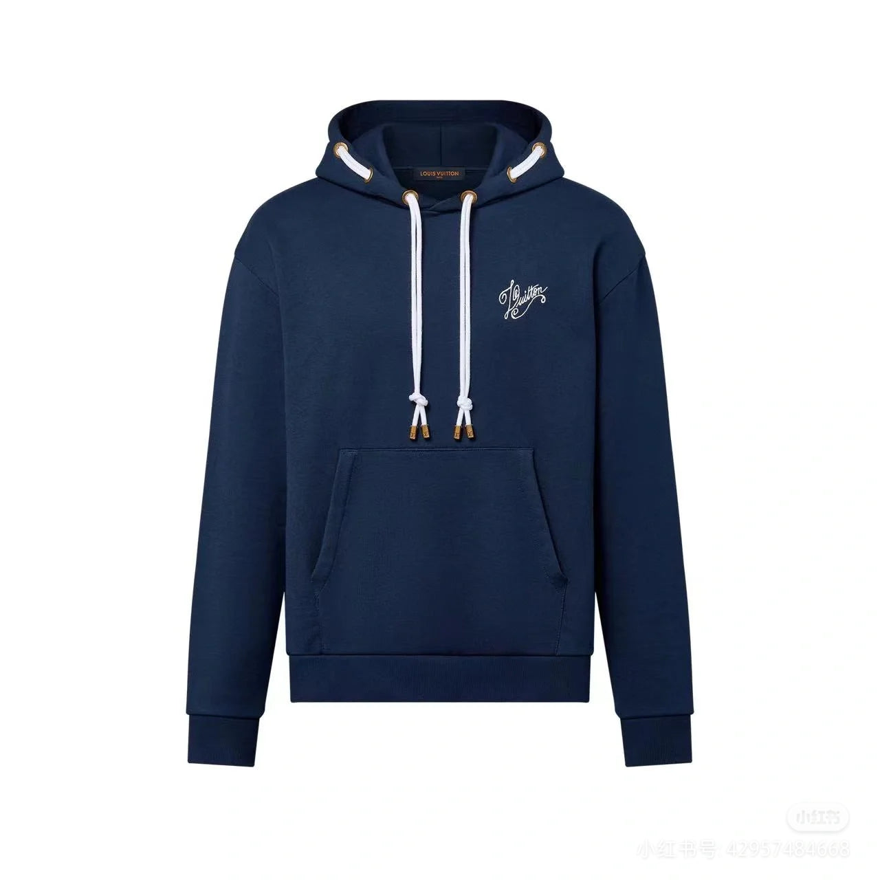 251014 A new high-quality embroidered hoodie with a drawstring design