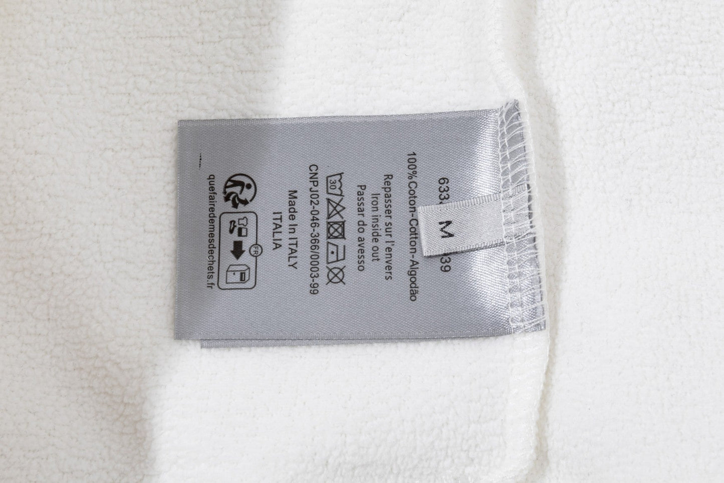251014 A new high-quality fabric patchwork pocket round-neck sweatshirt