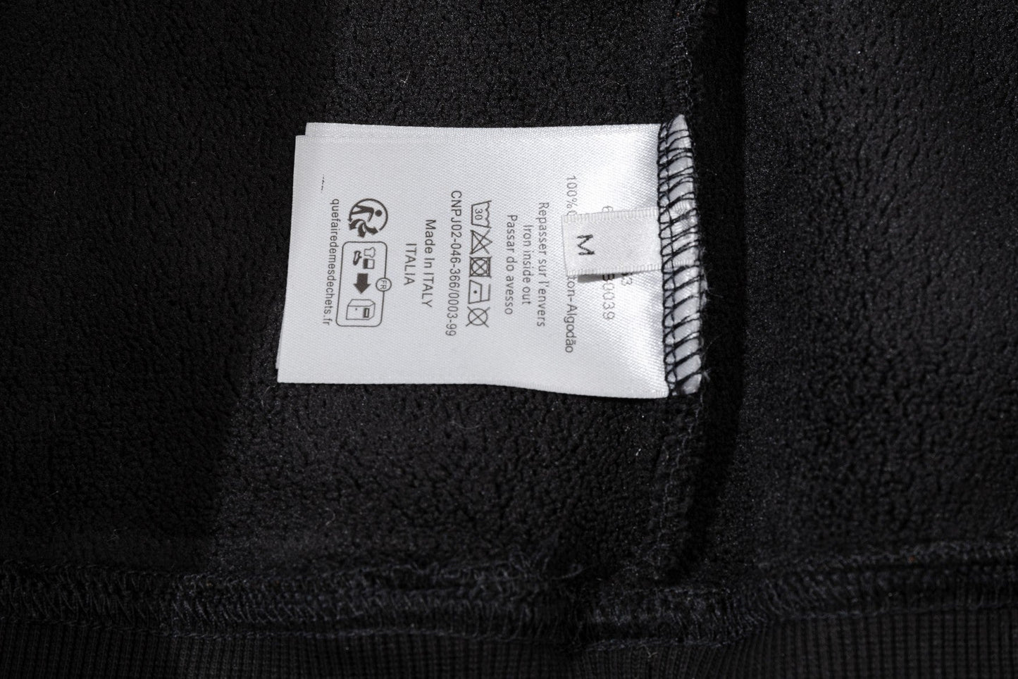 251014 A new high-quality fabric patchwork pocket round-neck sweatshirt