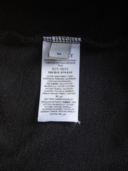 251014 A new high-quality classic checkered patchwork round-neck sweatshirt