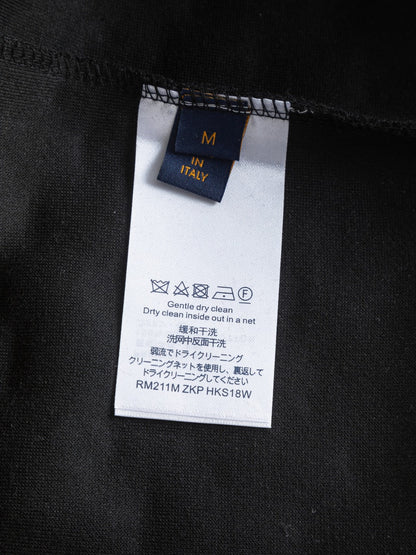 251014 A new high-quality full-body cut, embossed, letter-embroidered round-neck sweatshirt
