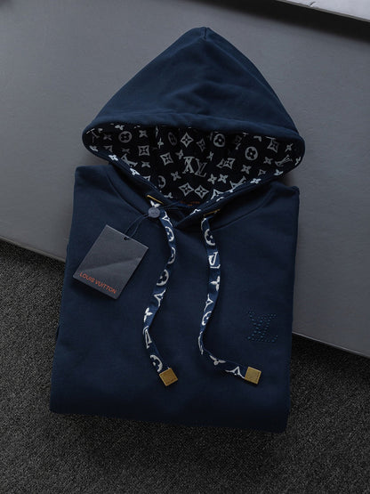 251014 New high-quality patchwork jacquard lanyard craft embroidered hooded hood