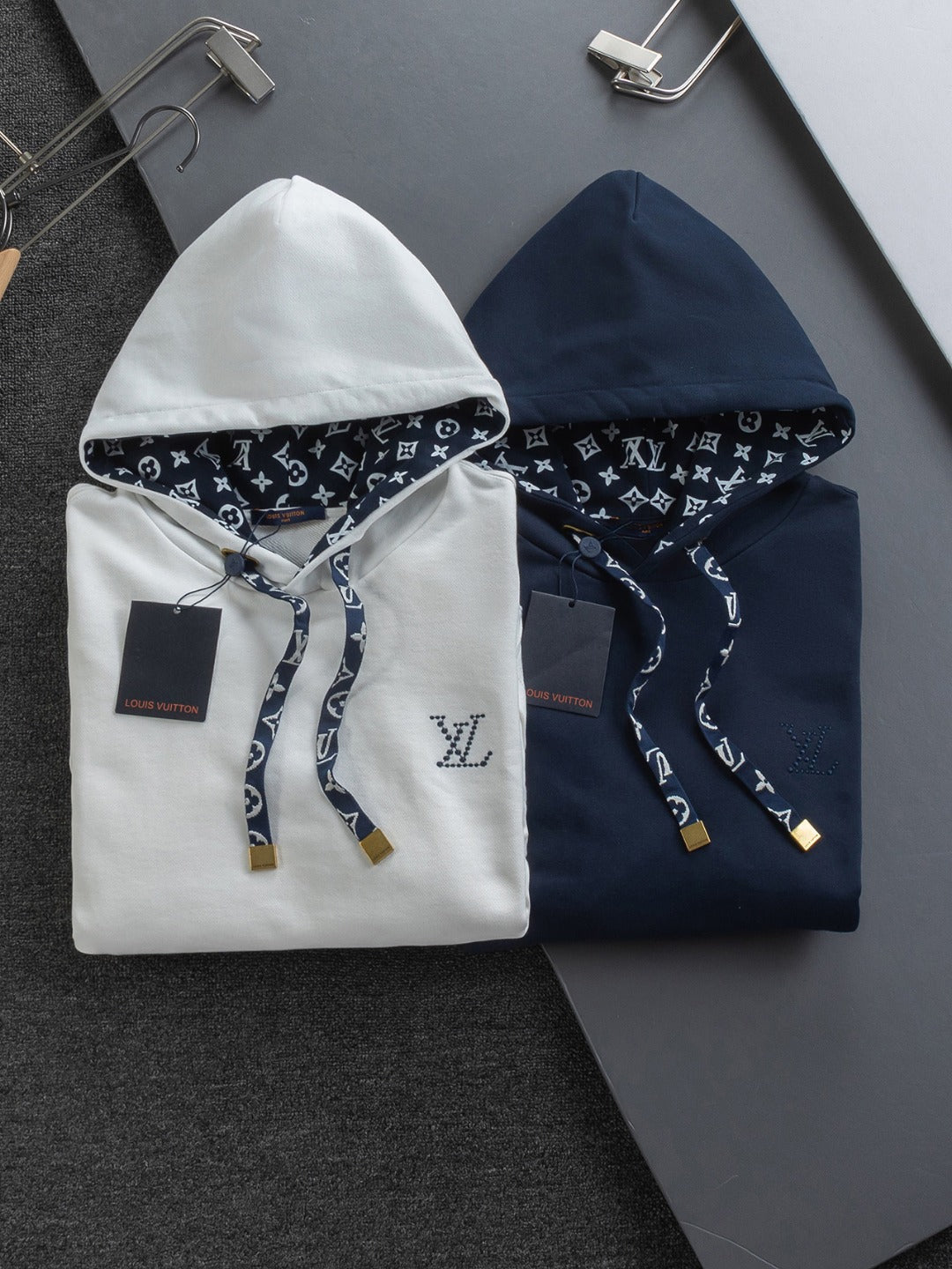 251014 New high-quality patchwork jacquard lanyard craft embroidered hooded hood