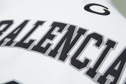 251014 New high-quality basketball series embroidered hooded sweatshirt