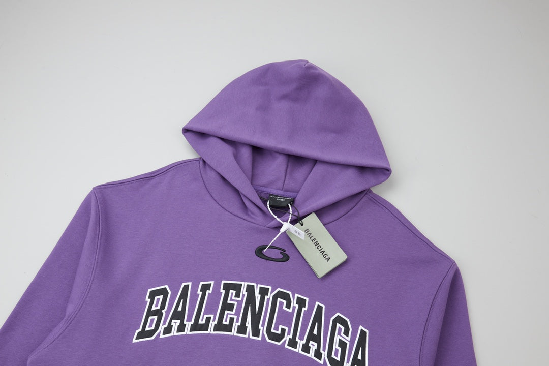 251014 New high-quality basketball series embroidered hooded sweatshirt