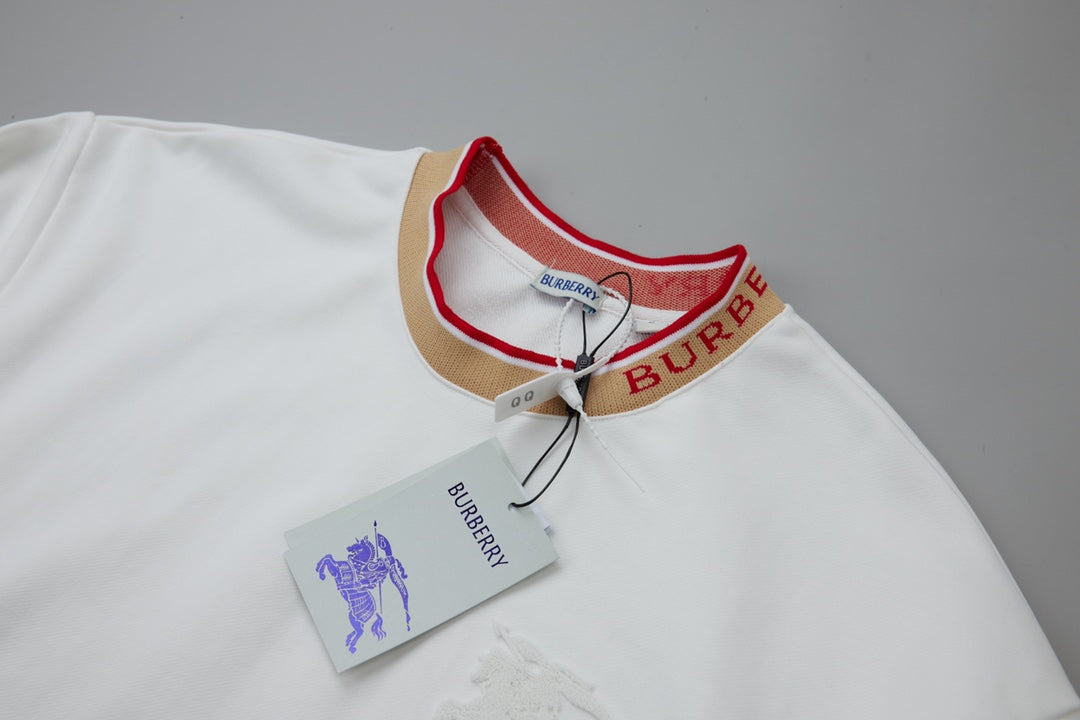 251014 A new high-quality, color-blocking, threaded, embroidered round-neck sweatshirt