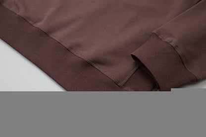 251014 A new high-quality chest triangular patchwork pullover with a lapel