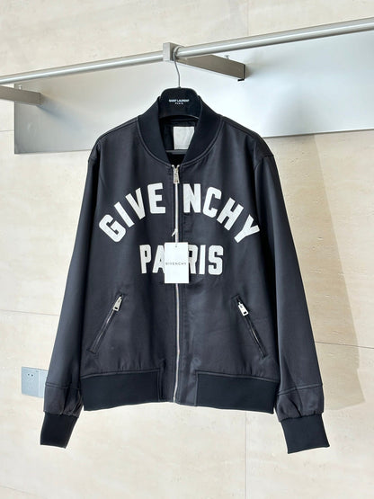 251021 new high-quality classic embroidered pattern zipper jacket