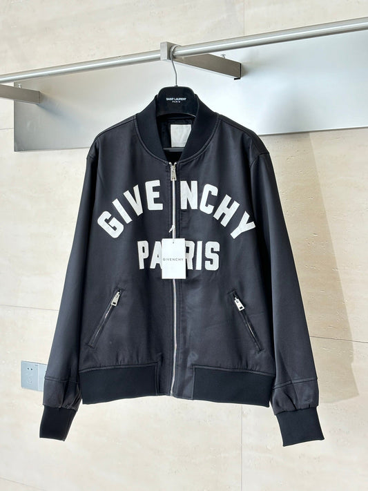 251021 new high-quality classic embroidered pattern zipper jacket