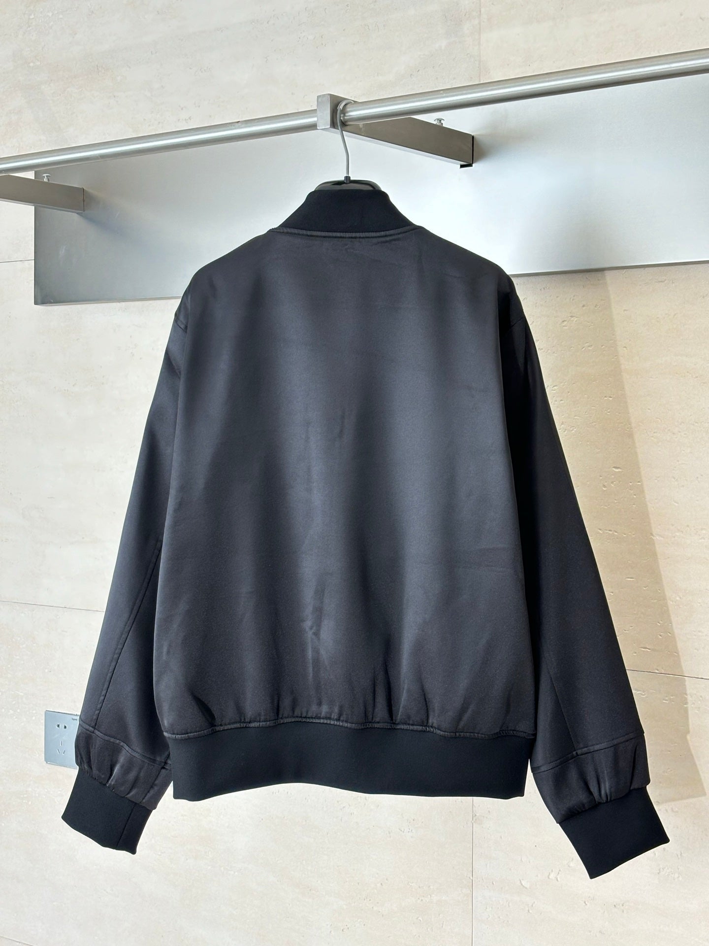 251021 new high-quality classic embroidered pattern zipper jacket