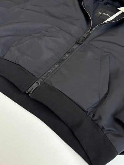 251021 New high-quality embroidered hooded zipper cotton-padded jacket