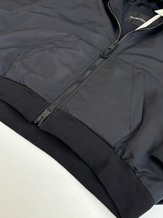 251021 New high-quality embroidered hooded zipper cotton-padded jacket