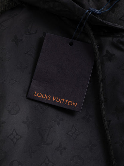251021 new high-quality jacquard full-print hooded jacket