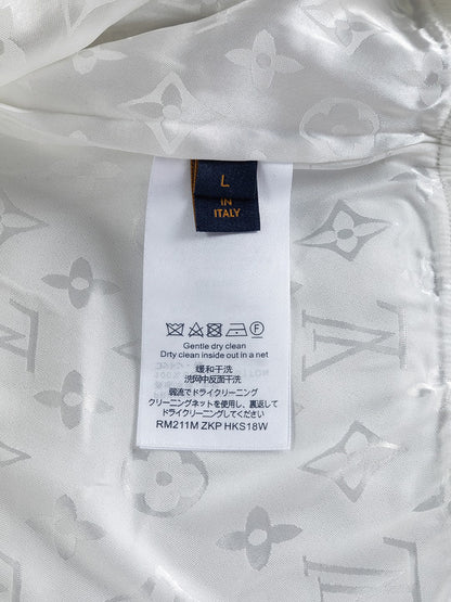 251021 new high-quality jacquard full-print hooded jacket