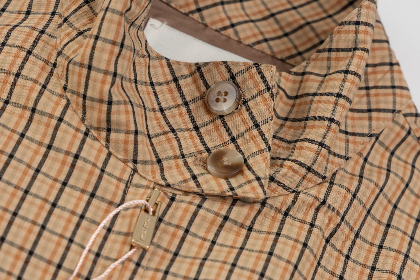 251021 A new high-quality custom checkered jacket