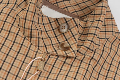 251021 A new high-quality custom checkered jacket