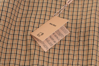251021 A new high-quality custom checkered jacket