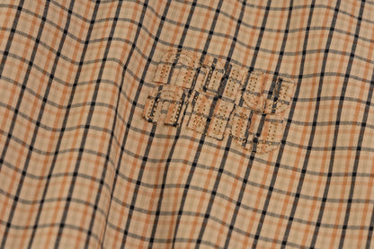 251021 A new high-quality custom checkered jacket