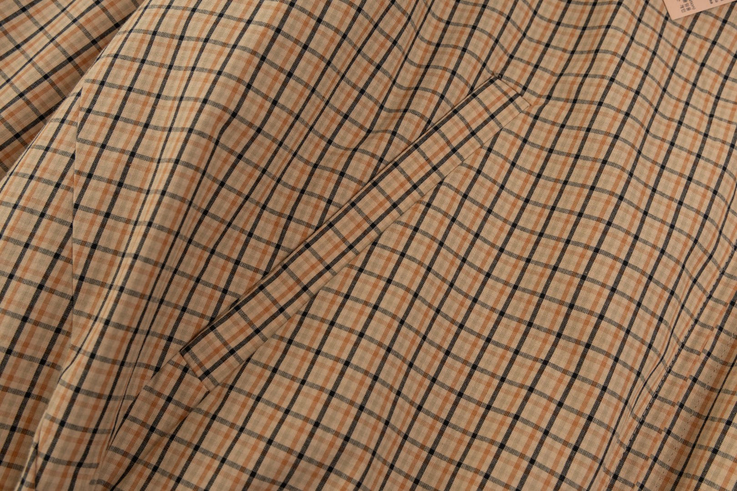 251021 A new high-quality custom checkered jacket