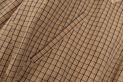 251021 A new high-quality custom checkered jacket