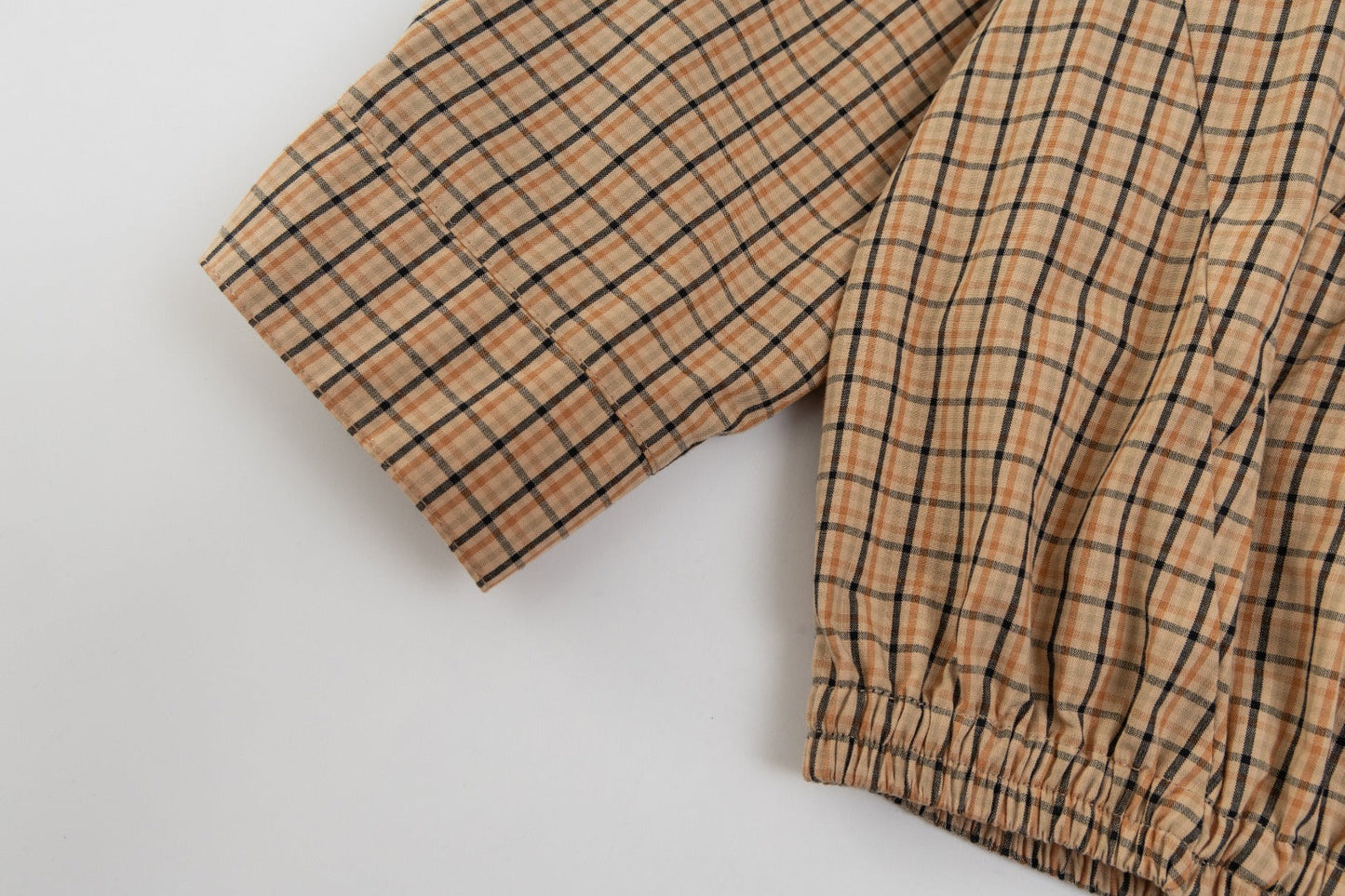 251021 A new high-quality custom checkered jacket
