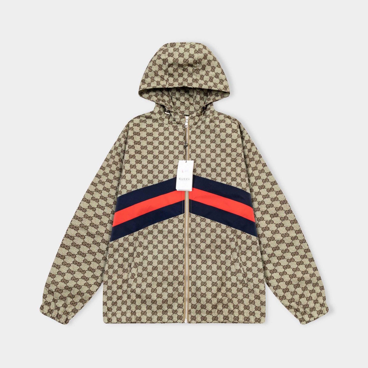 251021  new high-quality classic patchwork color-blocking jacket