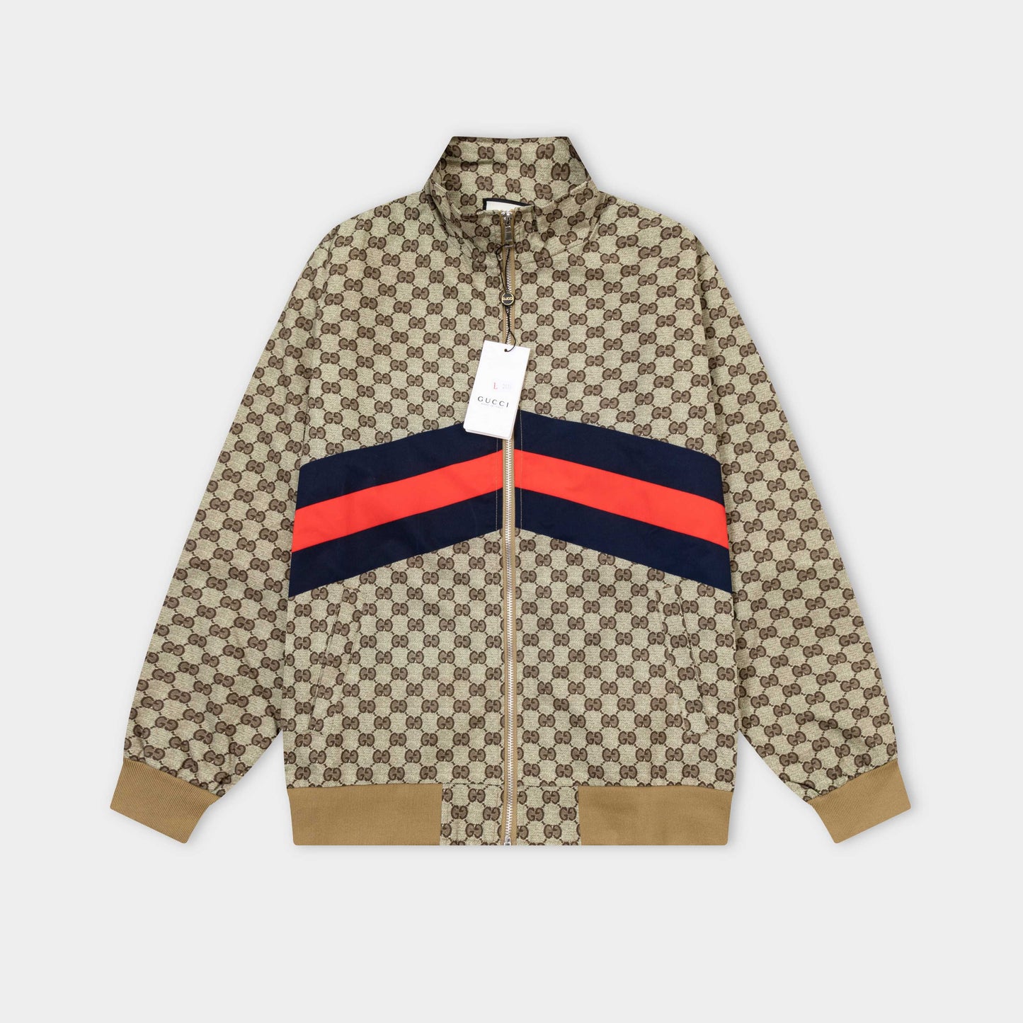 251021  new high-quality classic patchwork color-blocking jacket