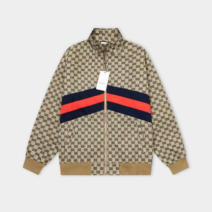 251021  new high-quality classic patchwork color-blocking jacket