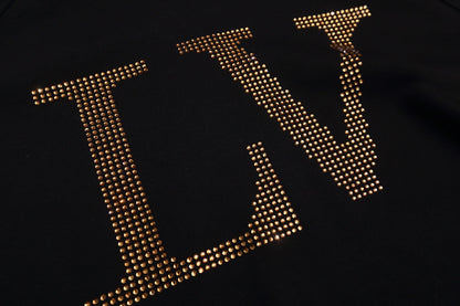 251021 New high-quality rhinestone hot diamond pattern hoodie