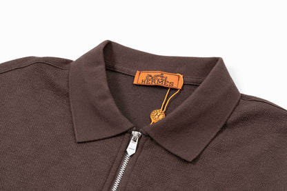 251021 New high-quality modal wool jacquard blend long-sleeved shirt