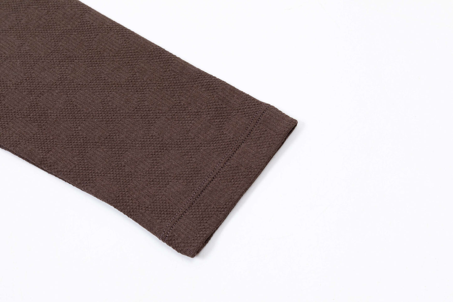251021 New high-quality modal wool jacquard blend long-sleeved shirt
