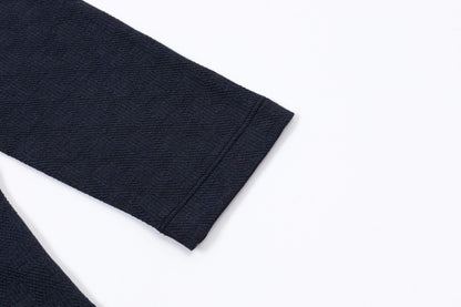 251021 New high-quality modal wool jacquard blend long-sleeved shirt