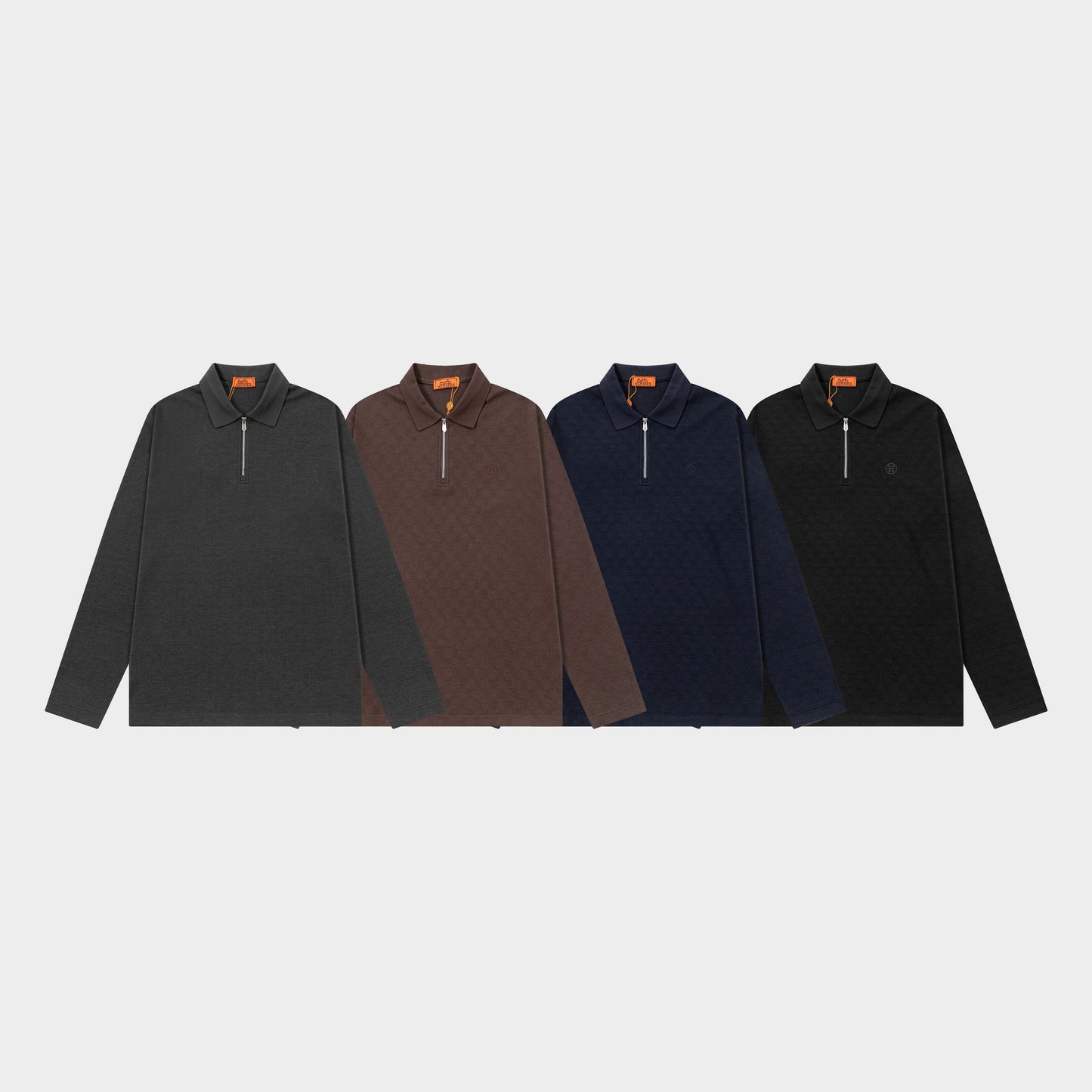 251021 New high-quality modal wool jacquard blend long-sleeved shirt