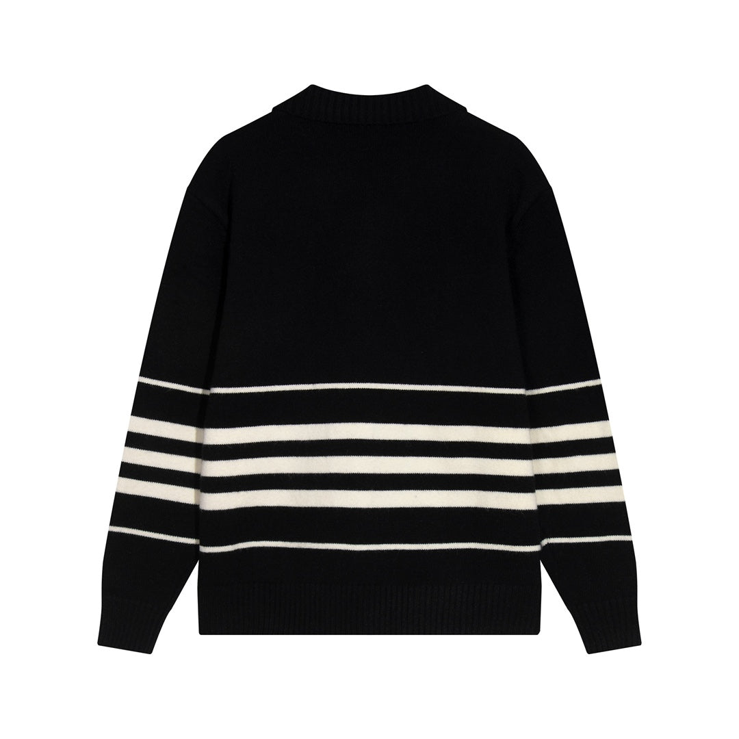 251021 New high-quality rabbit pattern knitted sweater jacket