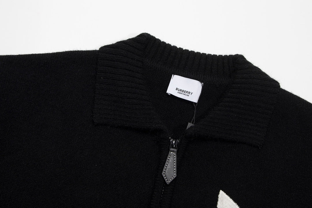 251021 New high-quality rabbit pattern knitted sweater jacket