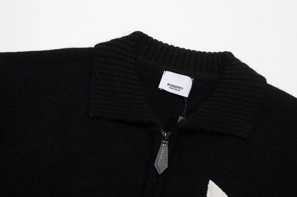 251021 New high-quality rabbit pattern knitted sweater jacket