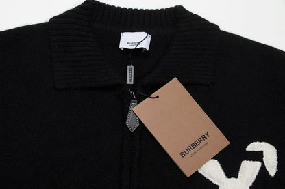 251021 New high-quality rabbit pattern knitted sweater jacket