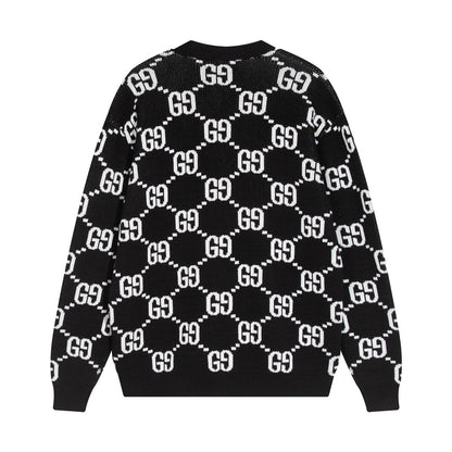 251021 new high-quality classic letter-printed cardigan