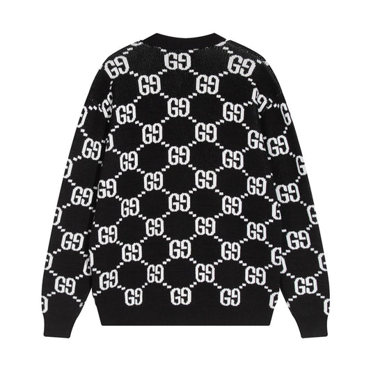 251021 new high-quality classic letter-printed cardigan
