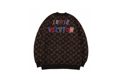 251021 New high-quality classic basketball-embroidered woolen cardigan