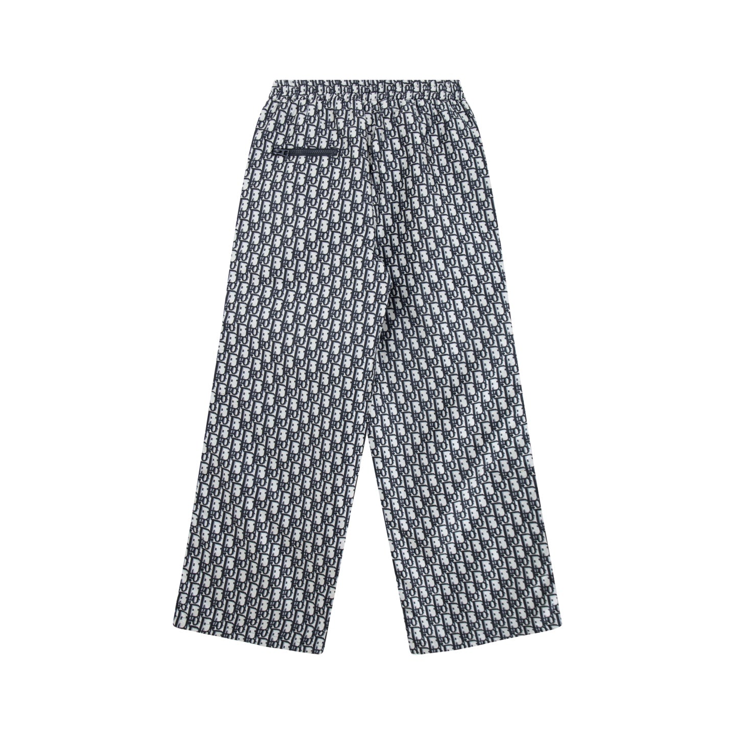 251021 New high-quality monogram full-print patchwork webbing sports trousers