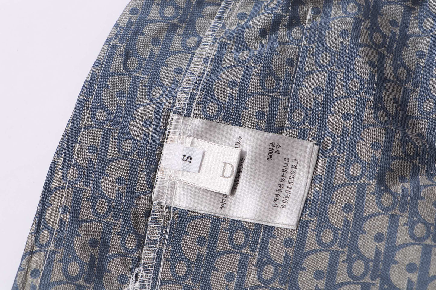 251021 New high-quality monogram full-print patchwork webbing sports trousers