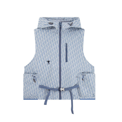 251021 New high-quality monochrome full-print waistcoat sporty style