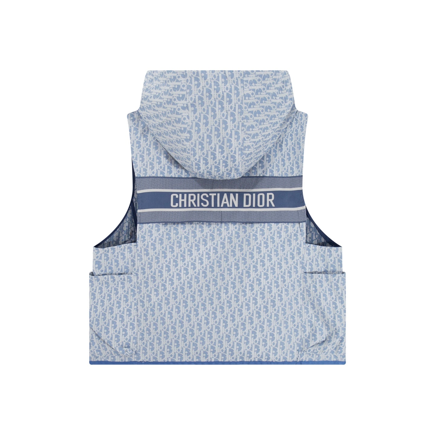 251021 New high-quality monochrome full-print waistcoat sporty style