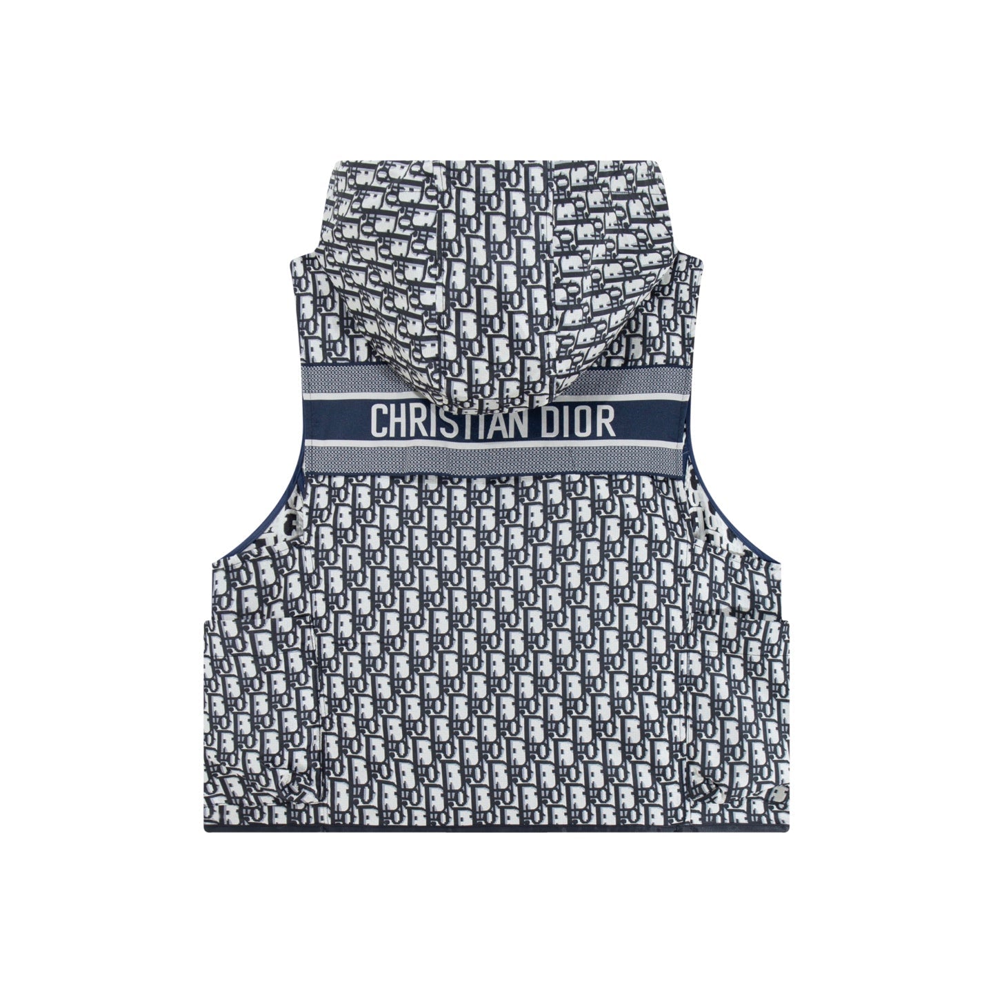 251021 New high-quality monochrome full-print waistcoat sporty style