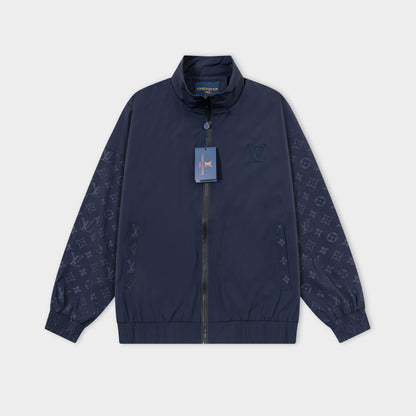 251021 new high-quality sleeve patchwork distinctive jacket