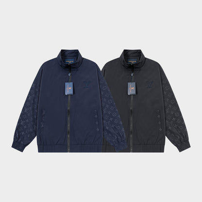 251021 new high-quality sleeve patchwork distinctive jacket