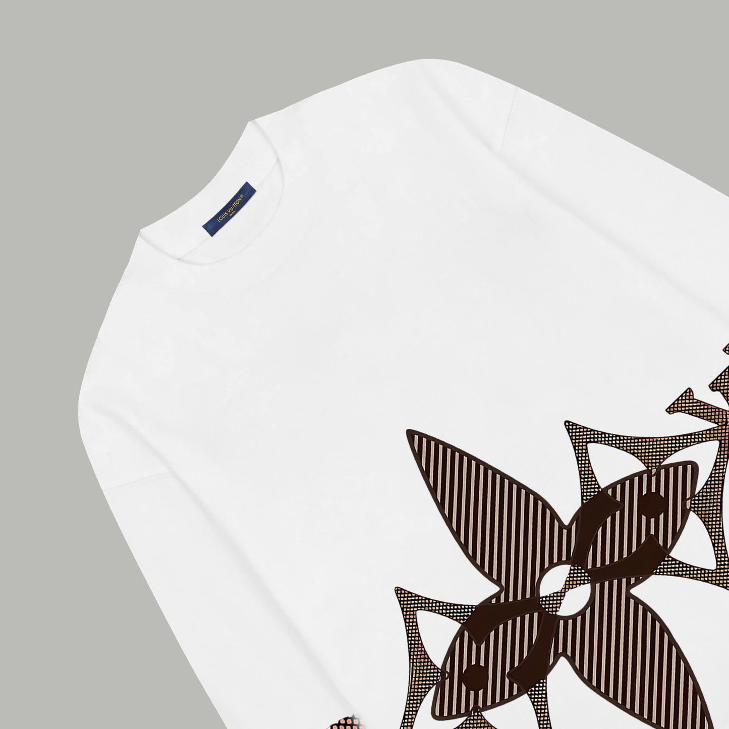 251021 New high-quality printed loop long-sleeved sweatshirt