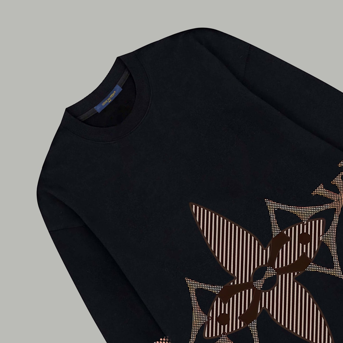 251021 New high-quality printed loop long-sleeved sweatshirt