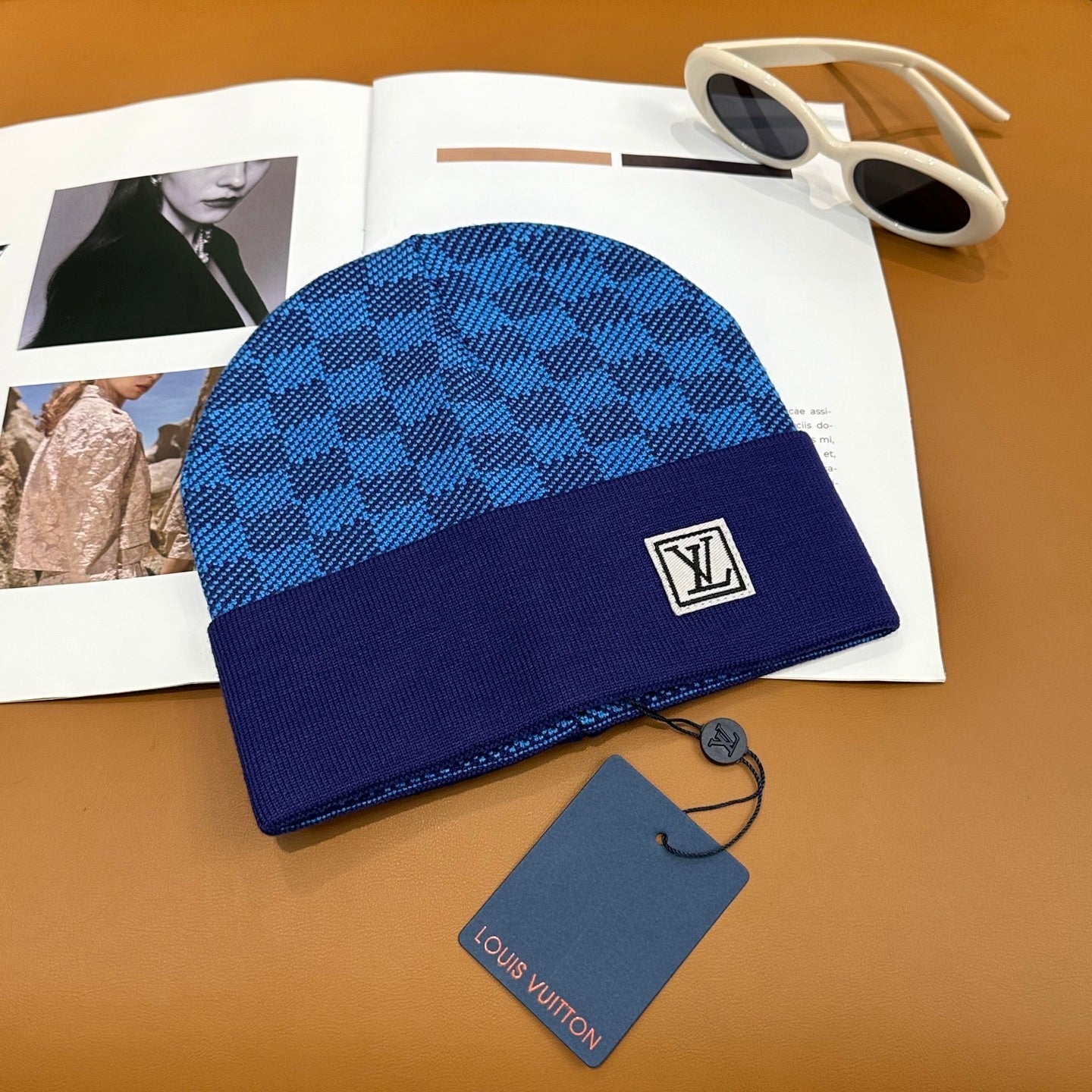 251028 New daily wear matching warm knitted hat